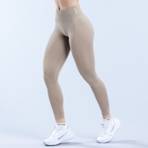 DFYNE Defy Leggings Damen Beige | 950ZGDWMV