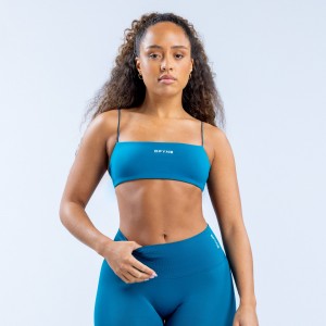 DFYNE Defy Strappy Sport BH Damen Blau | 725NPEHOX