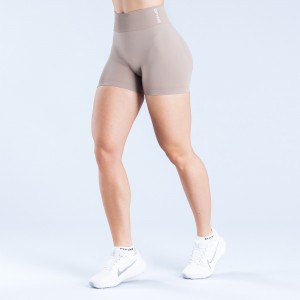 DFYNE Dynamic 4.5" Kurze Hose Damen Beige | 536UYHRFK