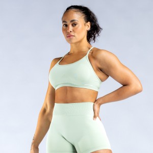 DFYNE Dynamic Backless Sport BH Damen Grün | 450RHOAEN