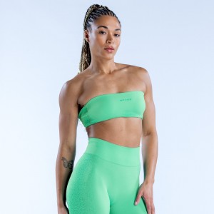 DFYNE Ignite Bandeau Sport BH Damen Mintfarben | 352NJGODQ