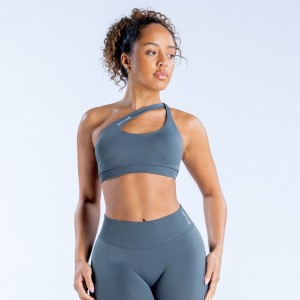 DFYNE Impact Asymmetric Sport BH Damen Grau | 673JQDNOH