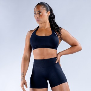 DFYNE Impact Sport BH Damen Schwarz | 645QSYPRJ