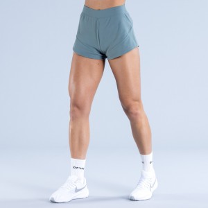DFYNE Origin Training Kurze Hose Damen Olivgrün | 528GKBMTZ