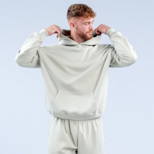 DFYNE Recharge Graphic Hoodie Herren Grau | 809KZYRSE