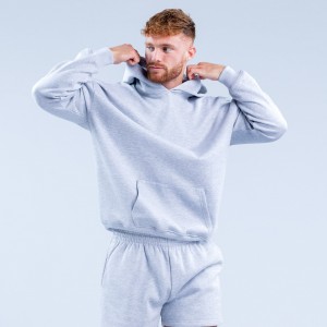 DFYNE Recharge Graphic Hoodie Herren Grau | 035KICWRF