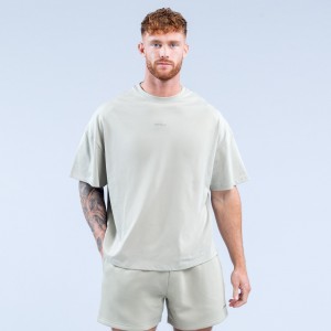 DFYNE Recharge T-Shirt Herren Grau | 256ZFEAOL