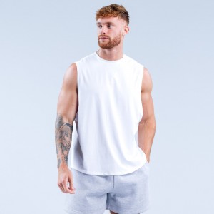 DFYNE Recharge Tanktop Herren Weiß | 592VGWSFQ