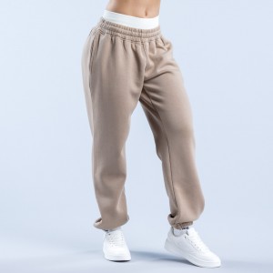 DFYNE Revive Heavy Weight Jogginghose Damen Beige | 540KALPER