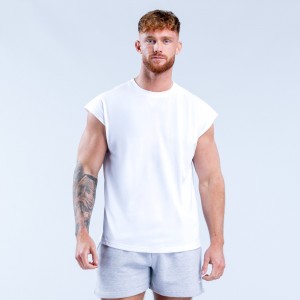 DFYNE Signature Tanktop Herren Weiß | 194ROZQKS