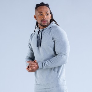 DFYNE Stealth Midweight Hoodie Herren Grau | 213FVKECD
