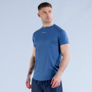 DFYNE Stealth Training T-Shirt Herren Blau | 329TVGHXE