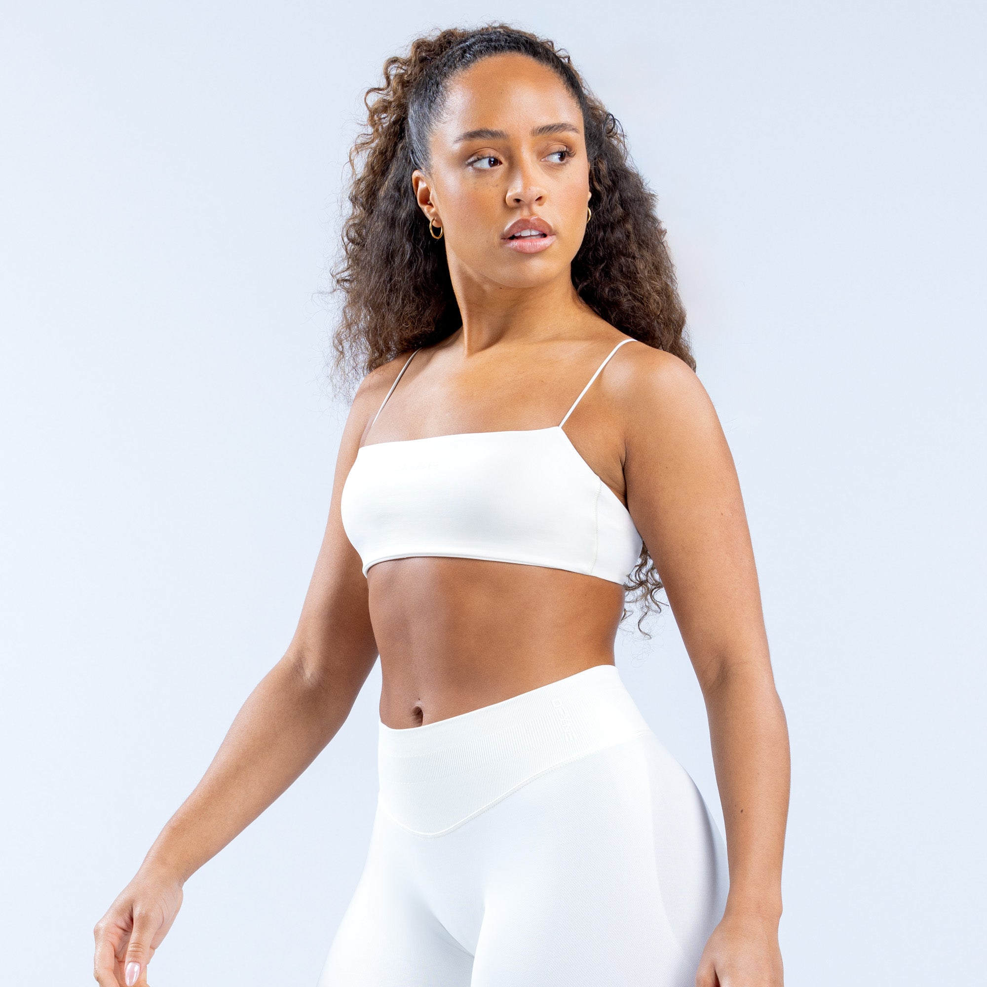 DFYNE Defy Strappy Sport BH Damen Weiß | 871QVMGWS