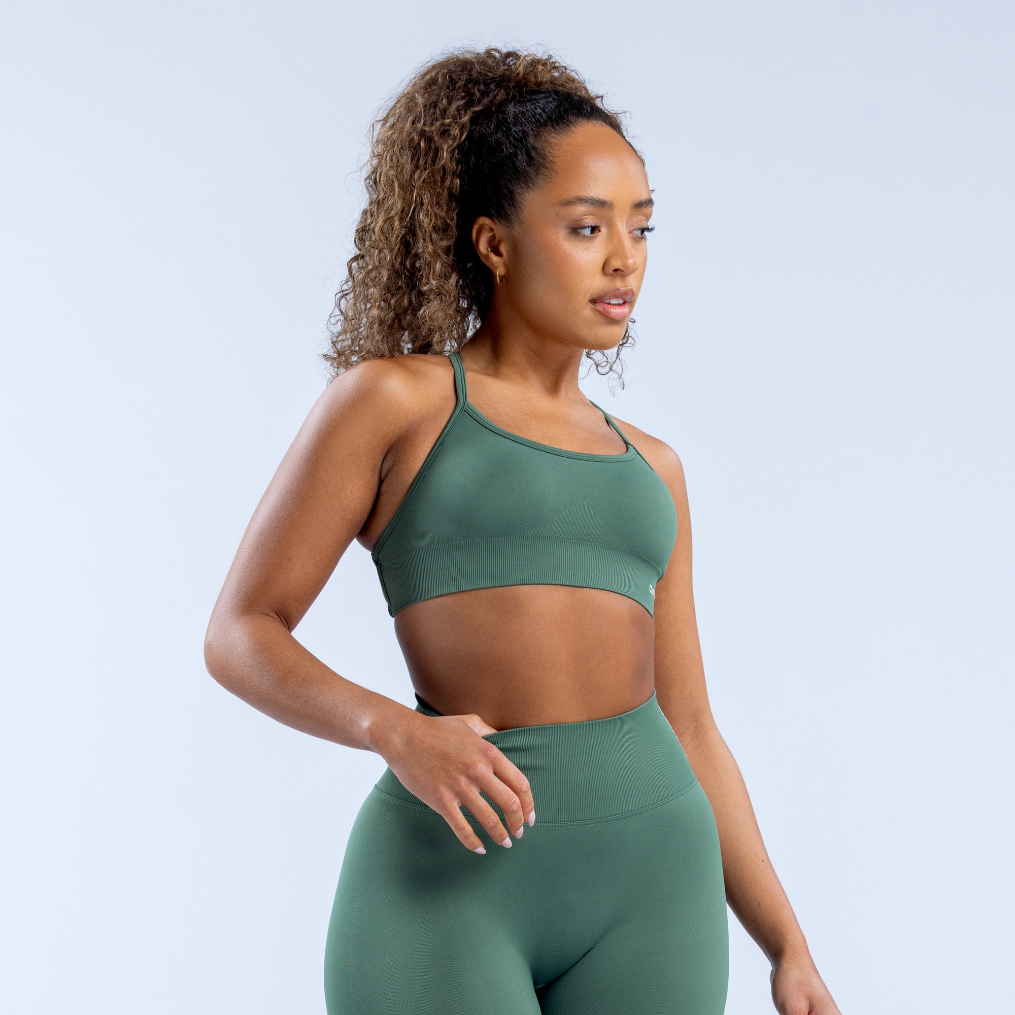 DFYNE Dynamic Backless Sport BH Damen Grün | 207XNOGWM
