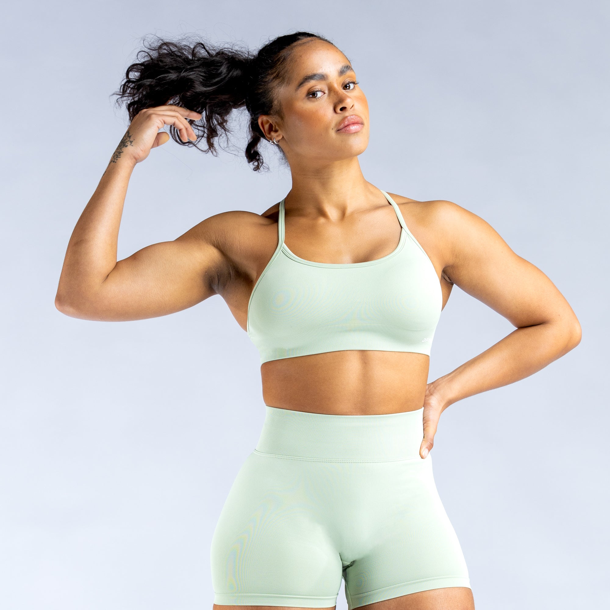 DFYNE Dynamic Backless Sport BH Damen Grün | 450RHOAEN
