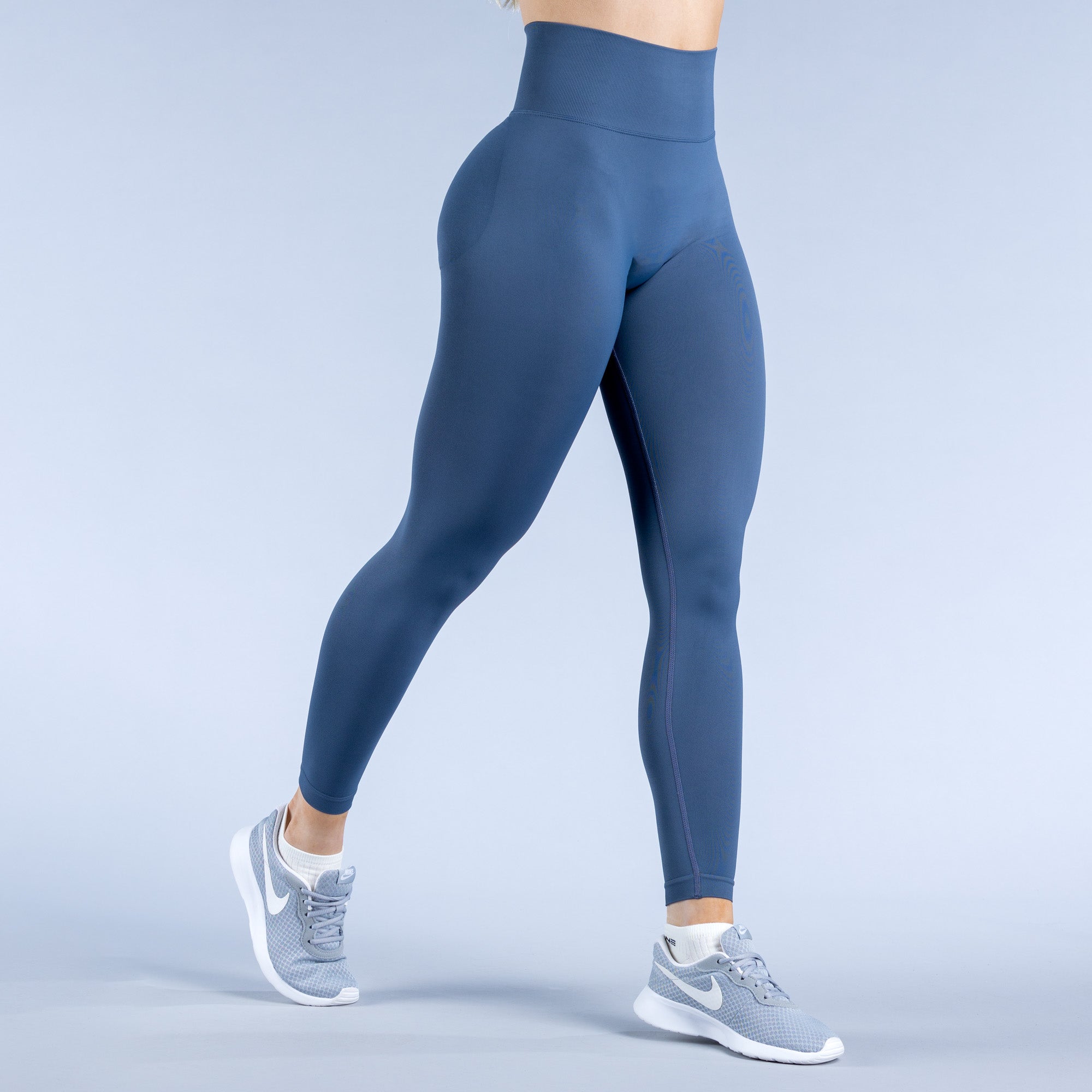 DFYNE Dynamic Leggings Damen Dunkelblau | 614PWLDSM