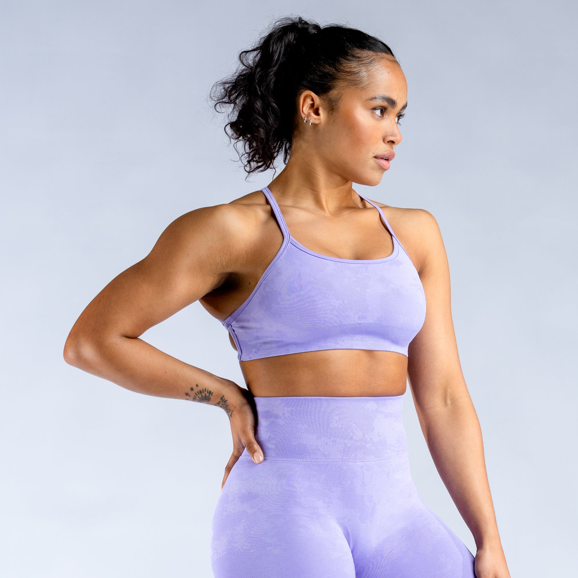DFYNE Dynamic Mist Backless Sport BH Damen Weiß | 620PJLGHU