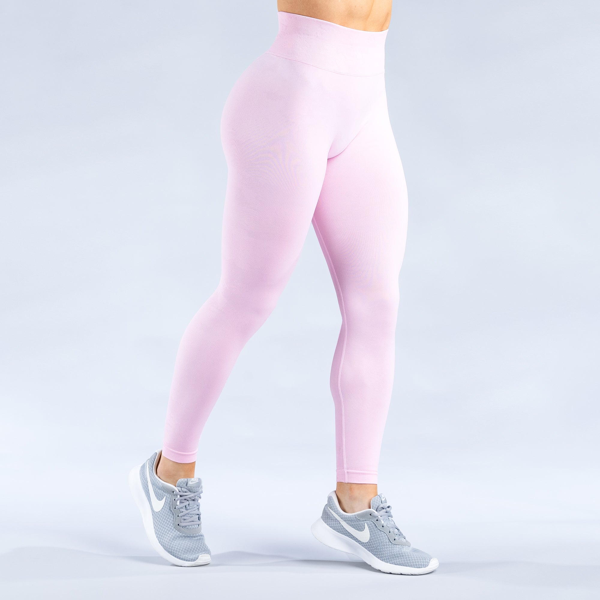 DFYNE Dynamic Mist Leggings Damen Hellrosa Rosa Weiß | 958DQJUGM