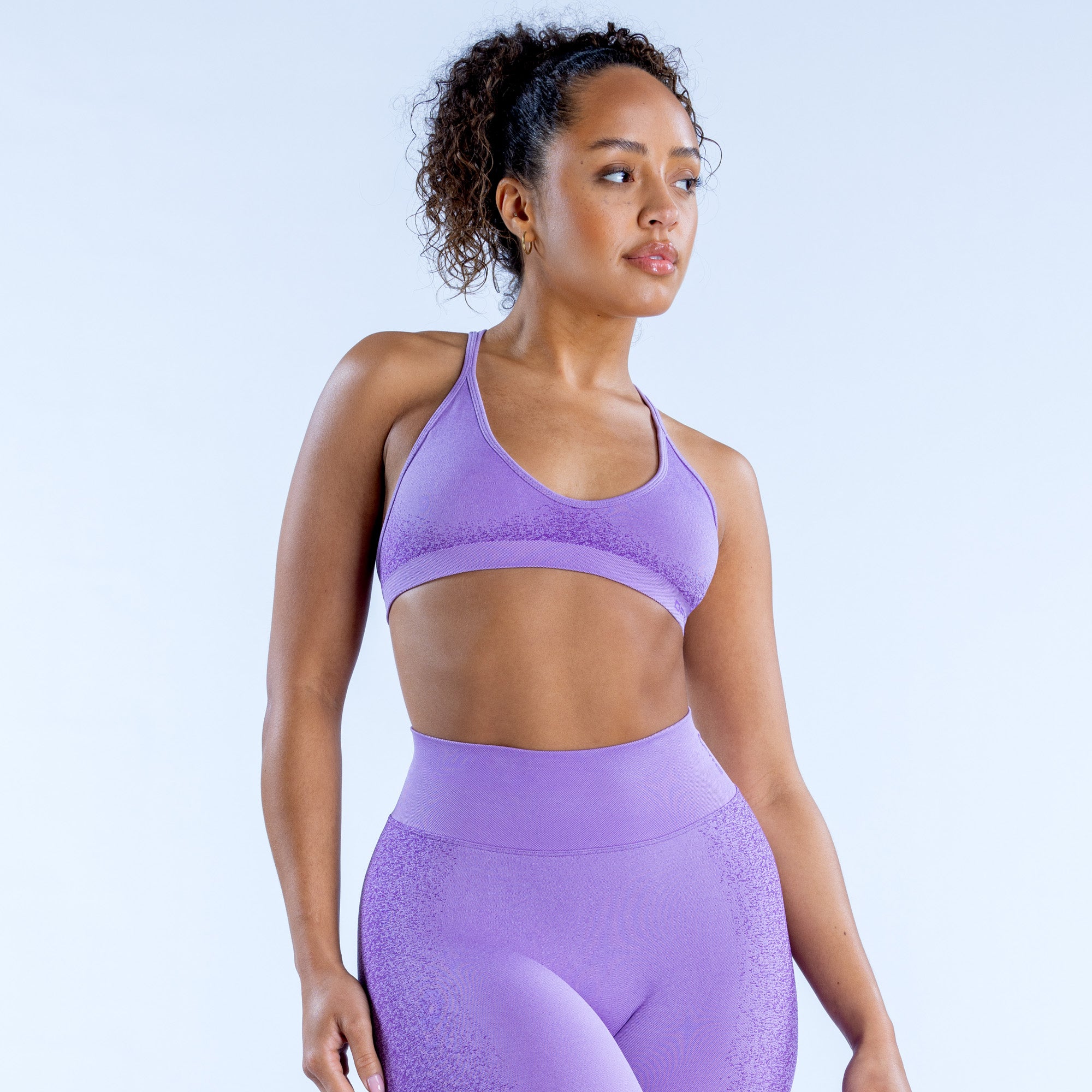 DFYNE Ignite Cross Back Sport BH Damen Lila | 403DWTLHS