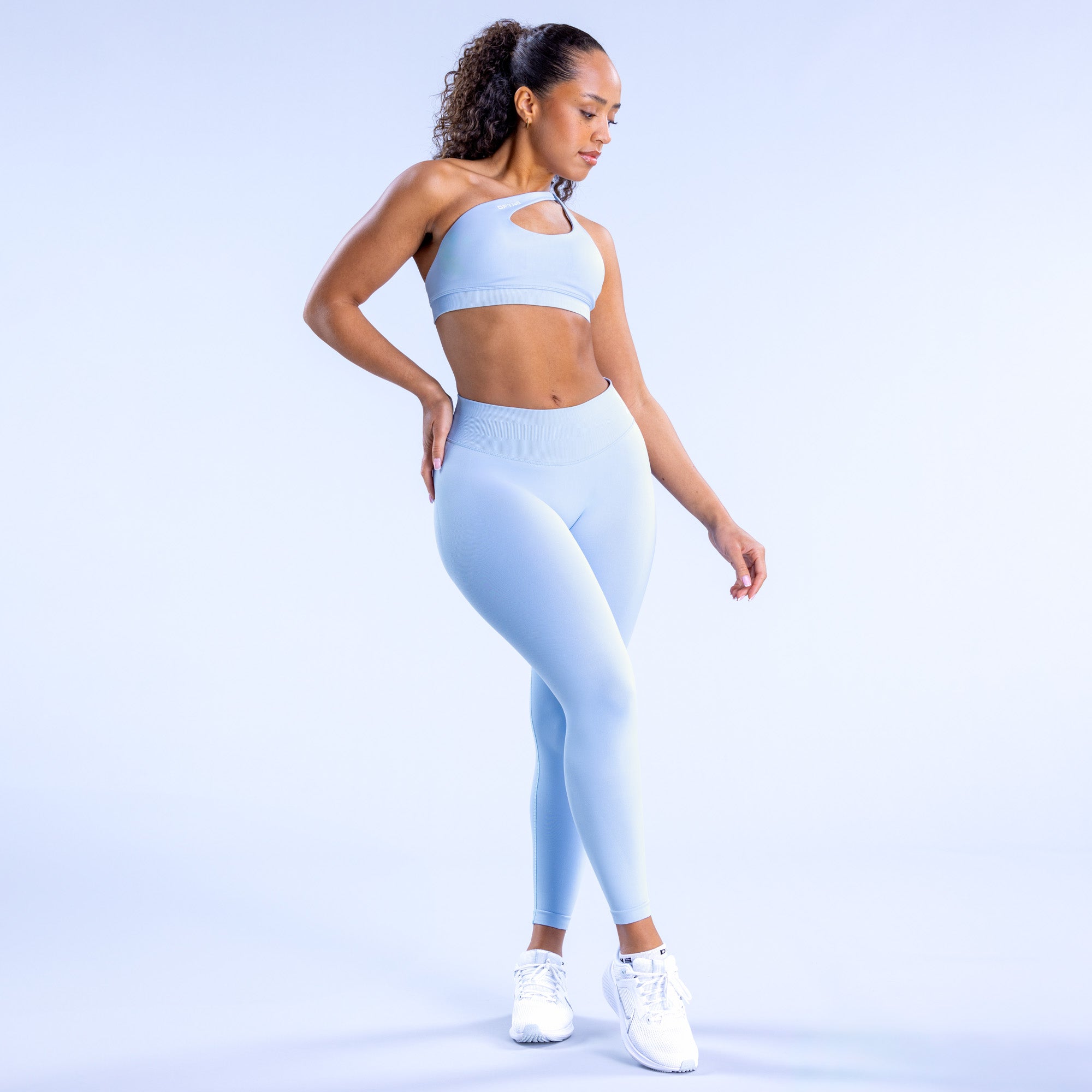 DFYNE Impact Asymmetric Sport BH Damen Blau | 807PEFJTK