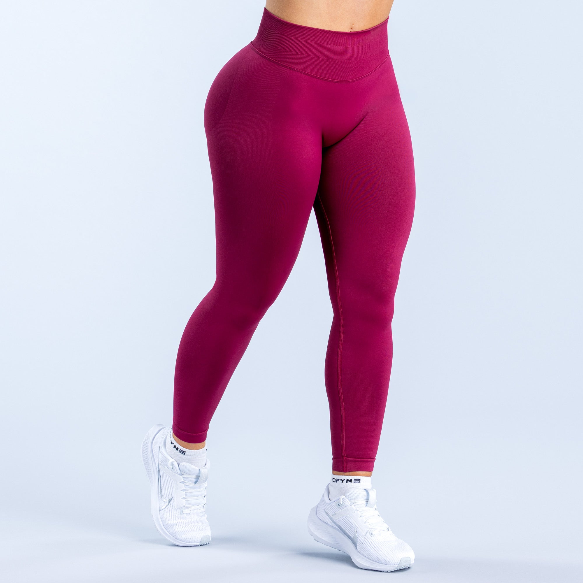 DFYNE Impact Leggings Damen Fuchsie | 415GJYDAN