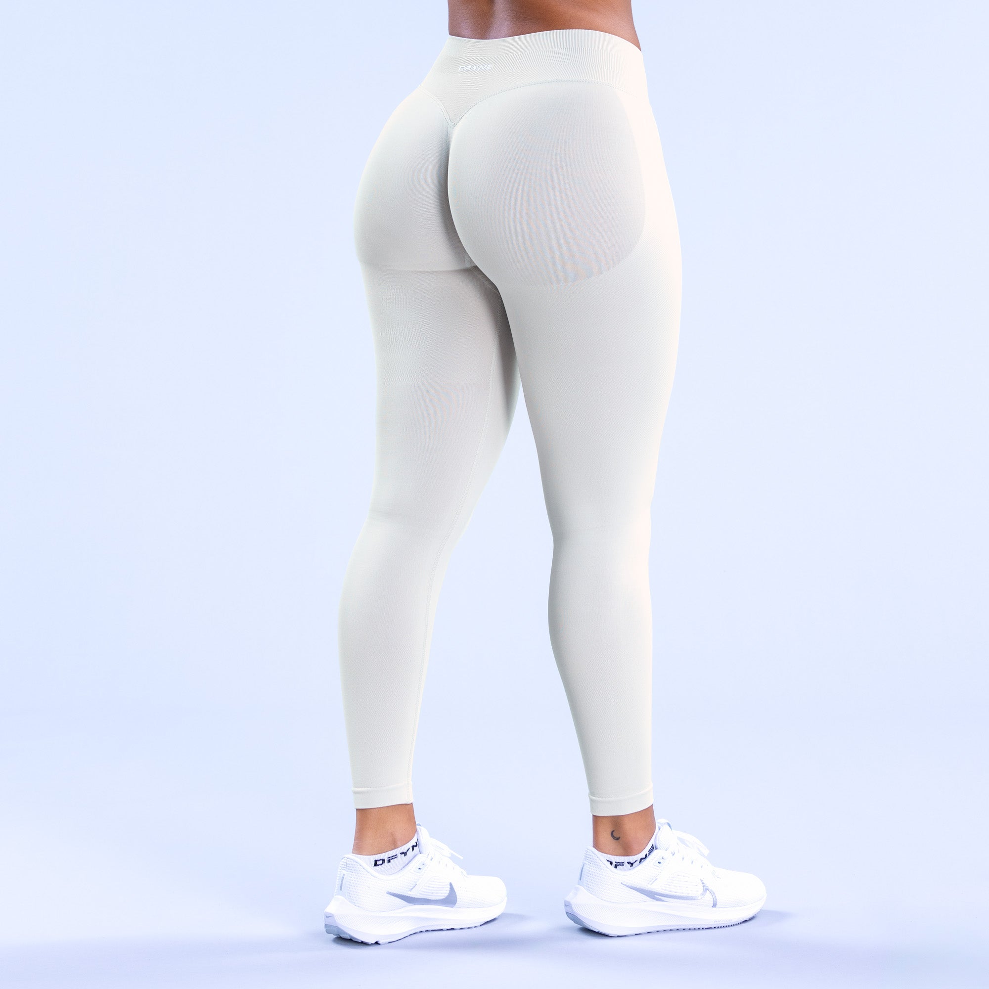 DFYNE Impact Leggings Damen Weiß | 489UFPRCJ