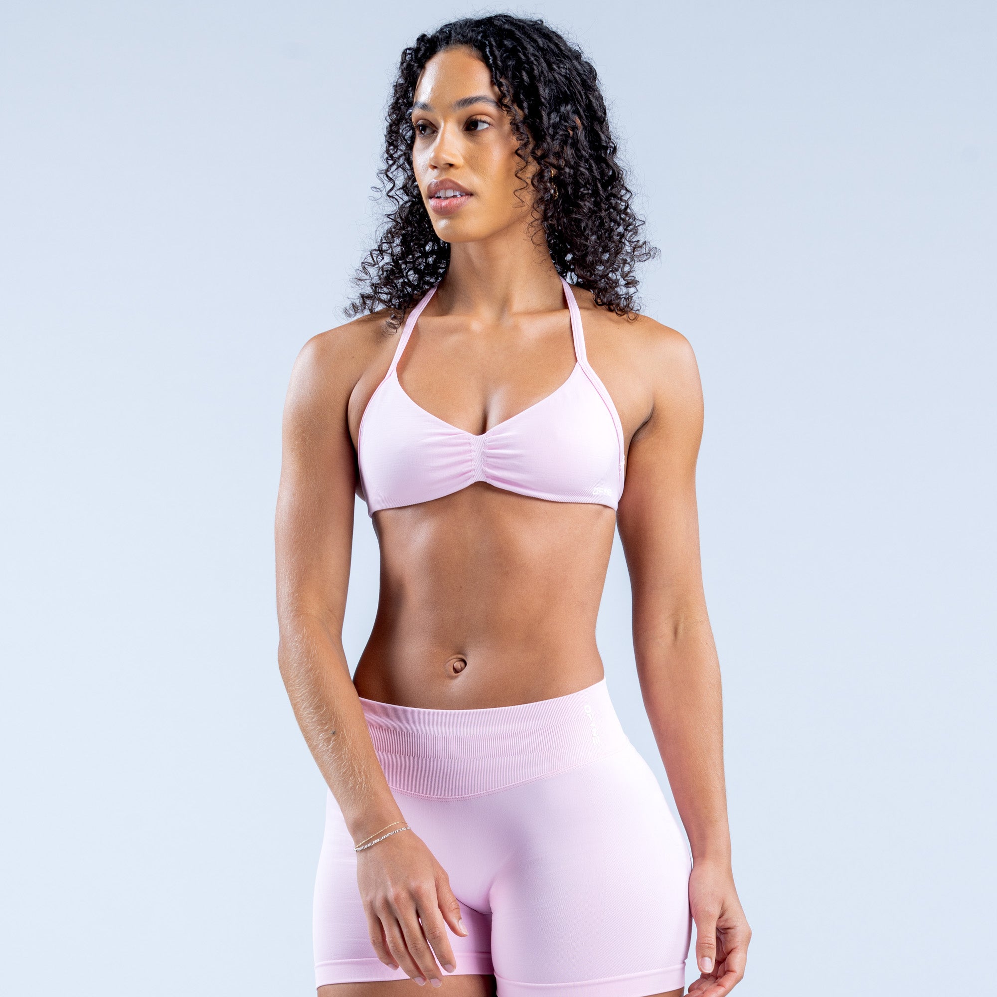 DFYNE Impact Strappy Sport BH Damen Hellrosa Rosa | 239ZNOCXU
