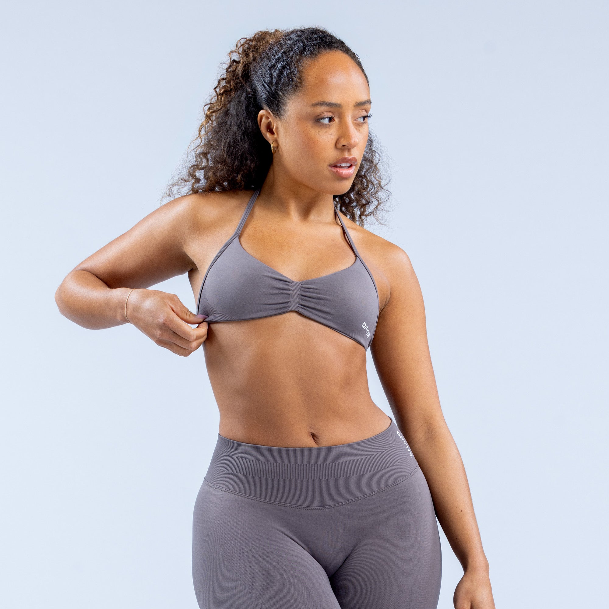 DFYNE Impact Strappy Sport BH Damen Lila | 287LBZFIV