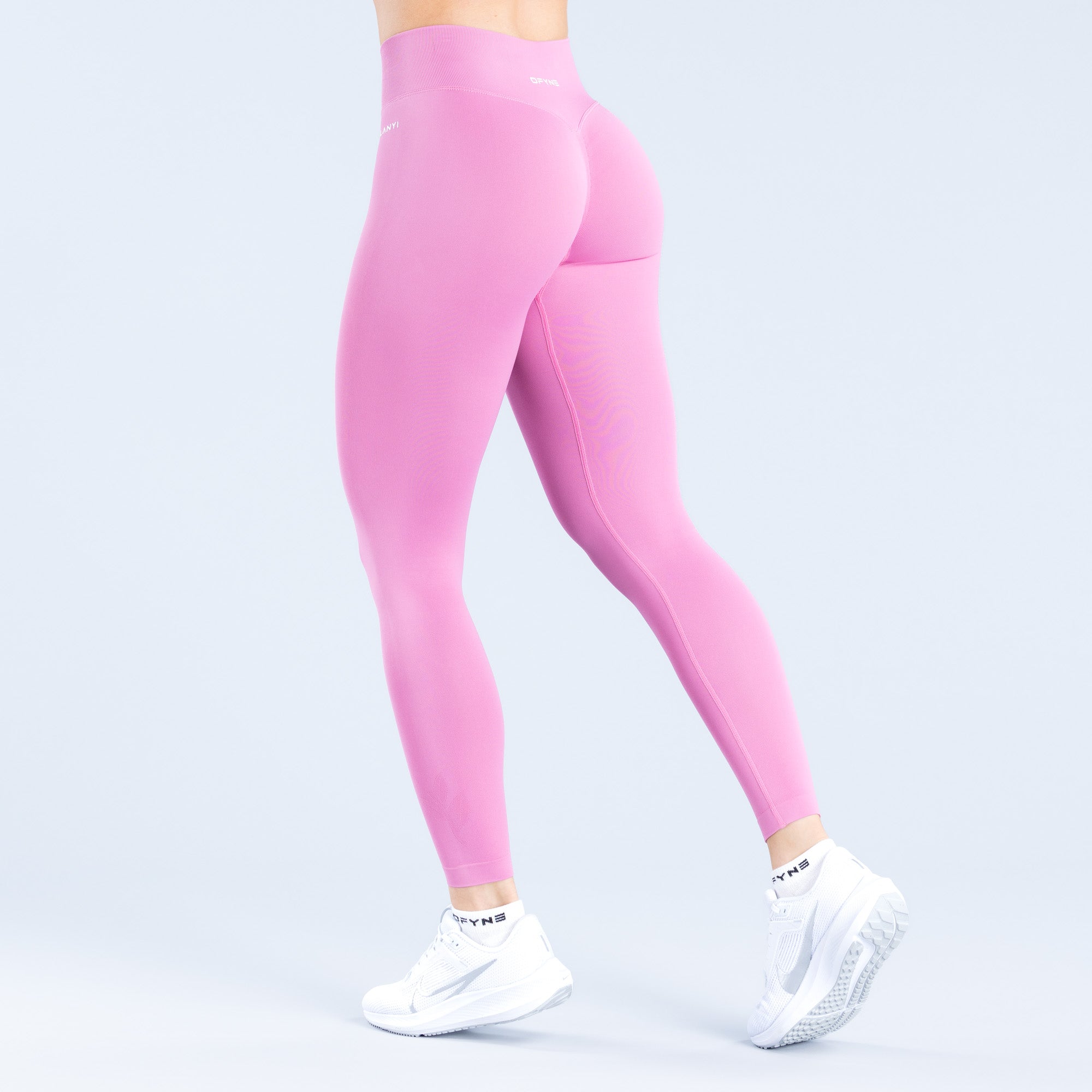 DFYNE Lanyi Edit Leggings Damen Rosa | 653LKIBSY