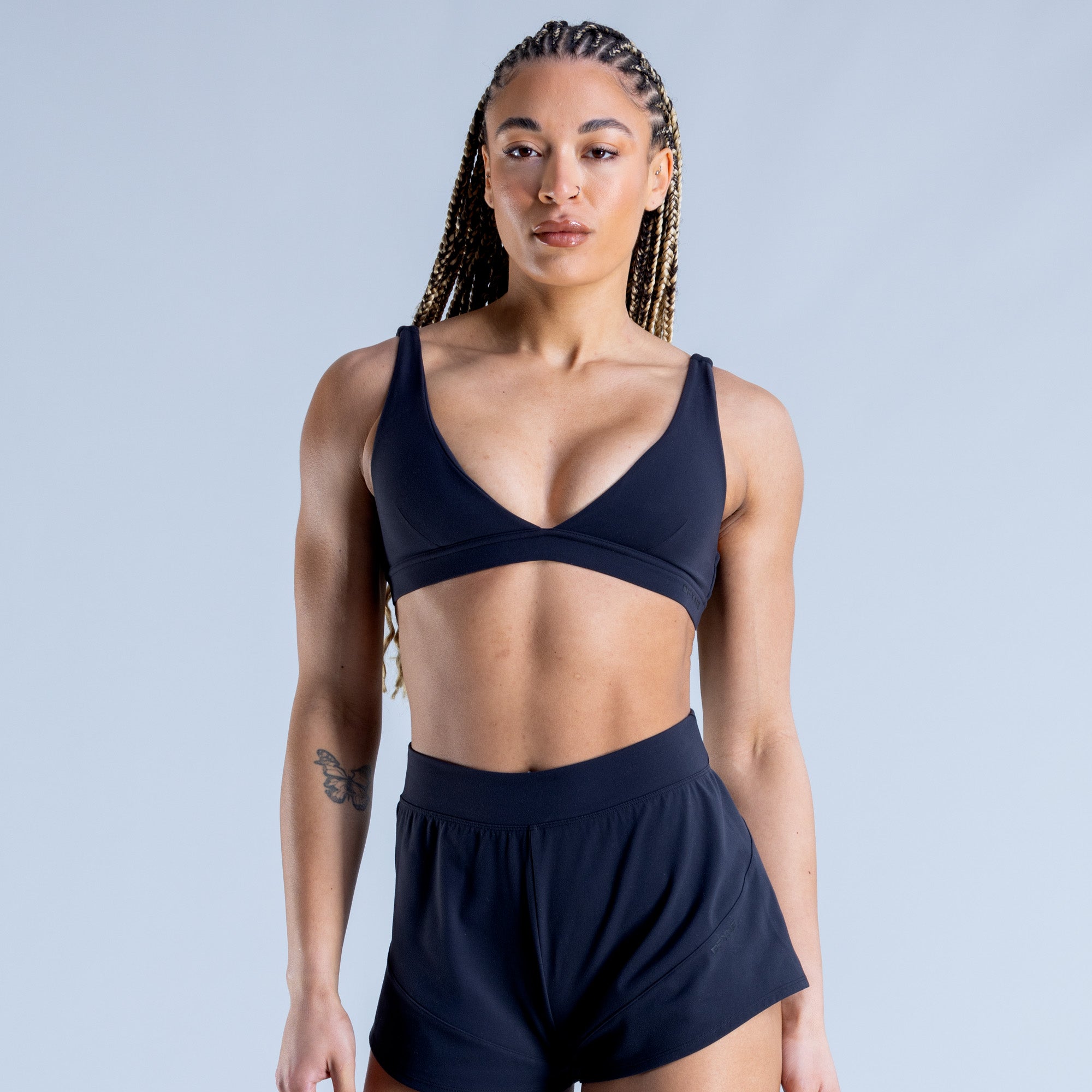 DFYNE Origin Minimal Sport BH Damen Schwarz | 702QZPNIK