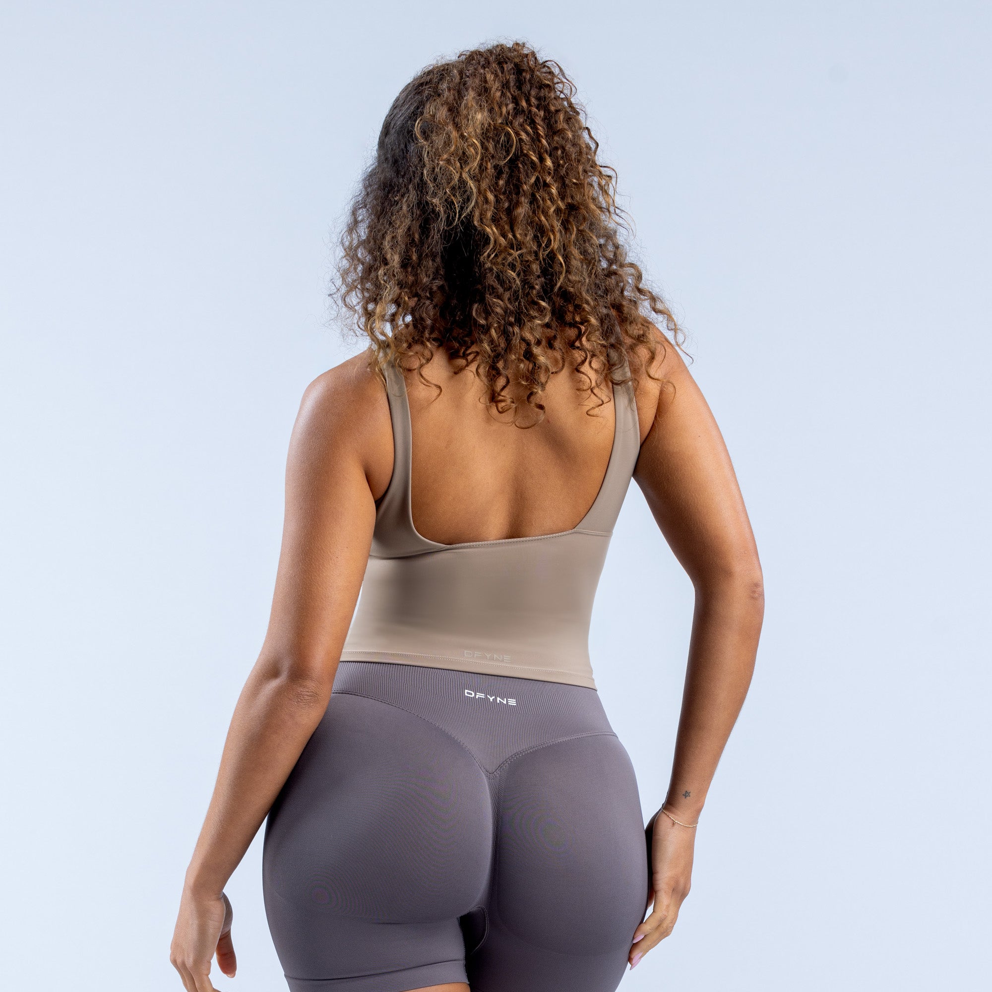 DFYNE Origin Minimal Sports Oberteil Damen Khaki | 507LCBODJ