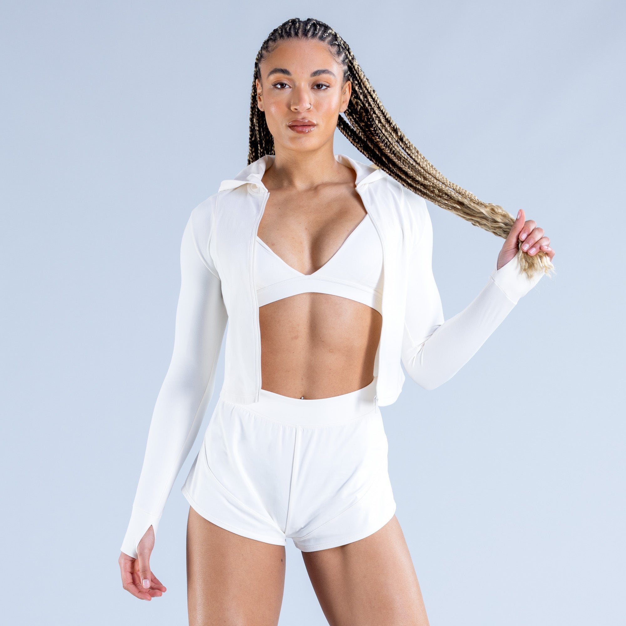 DFYNE Origin Zippy Jacken Damen Weiß | 128HAFIRP