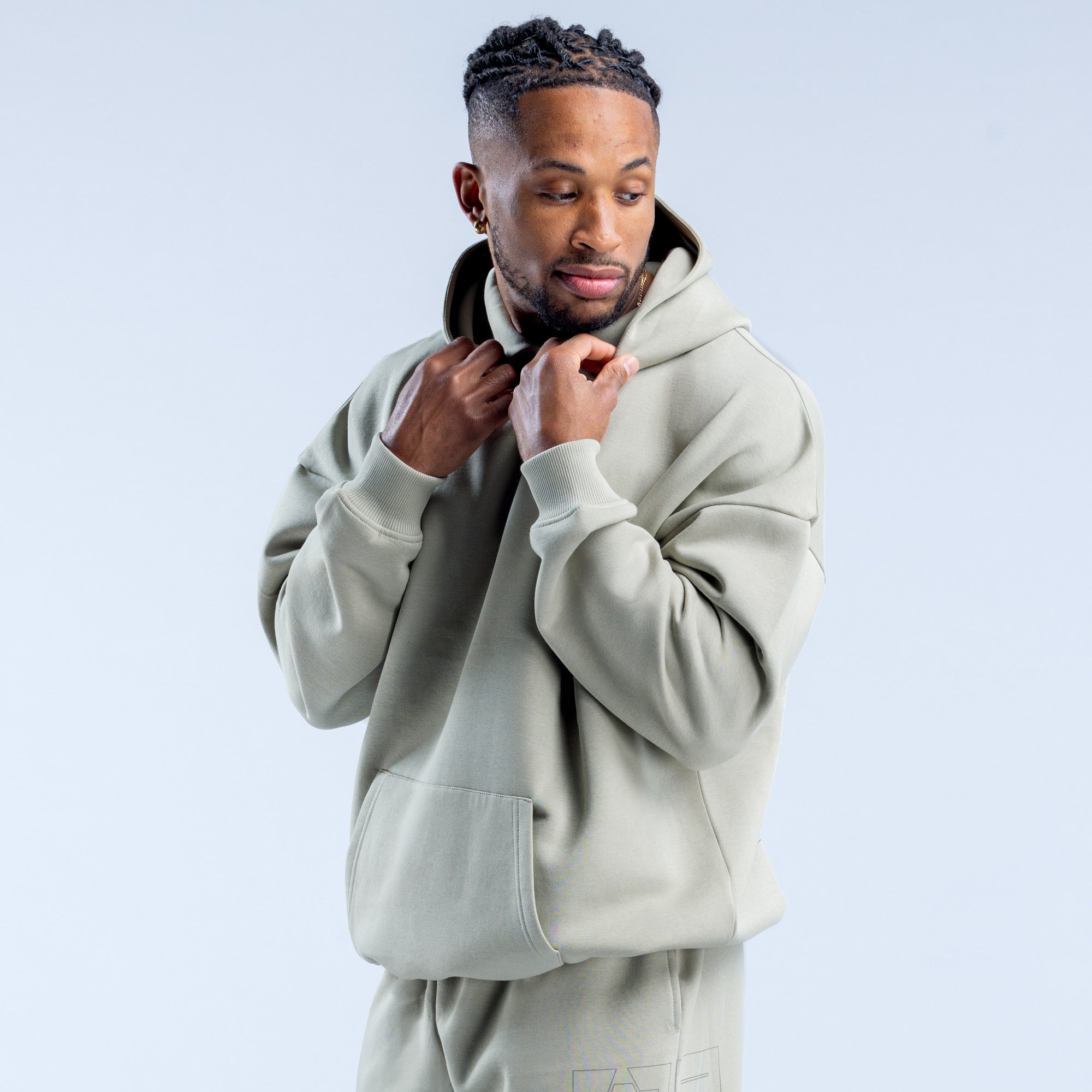 DFYNE Recharge Graphic Hoodie Herren Grau | 809KZYRSE