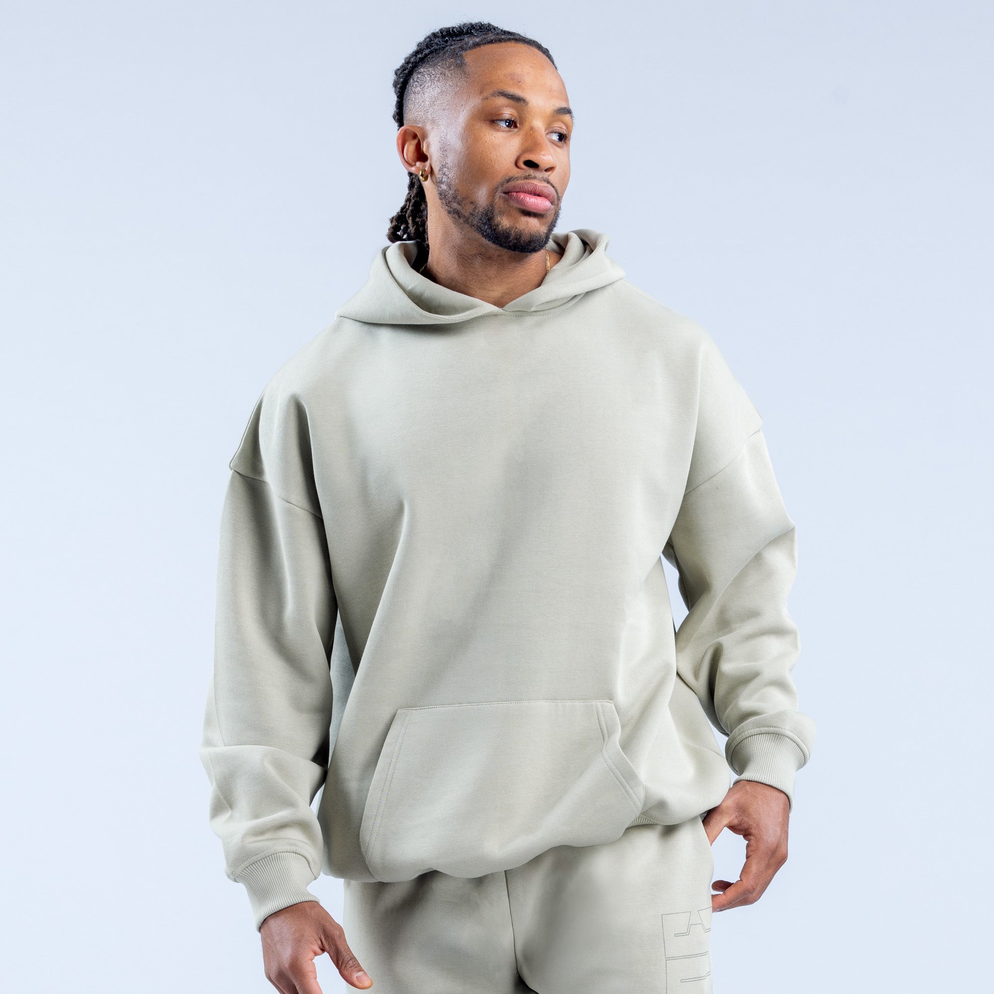 DFYNE Recharge Graphic Hoodie Herren Grau | 809KZYRSE