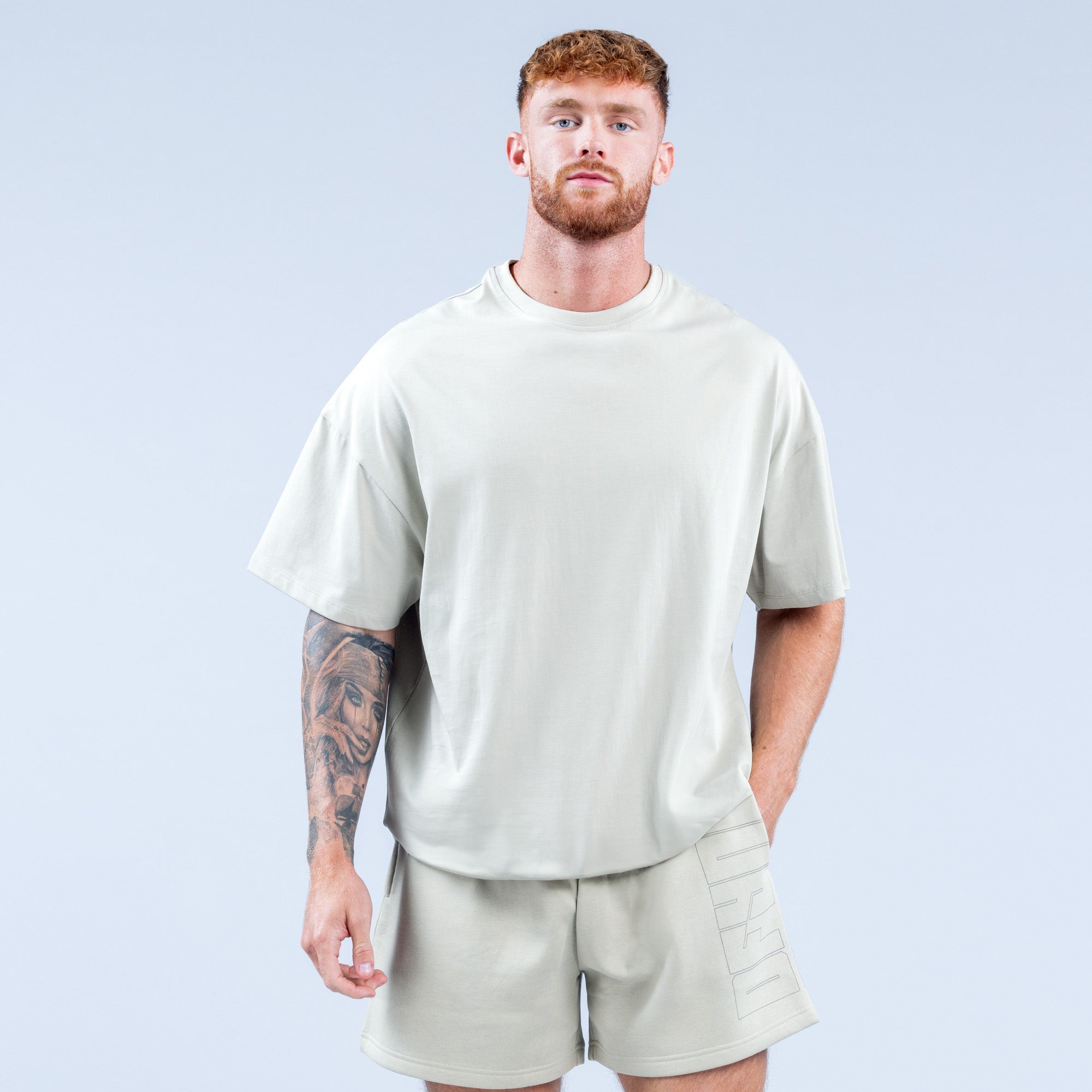 DFYNE Recharge Graphic T-Shirt Herren Grau | 175CJKBUW