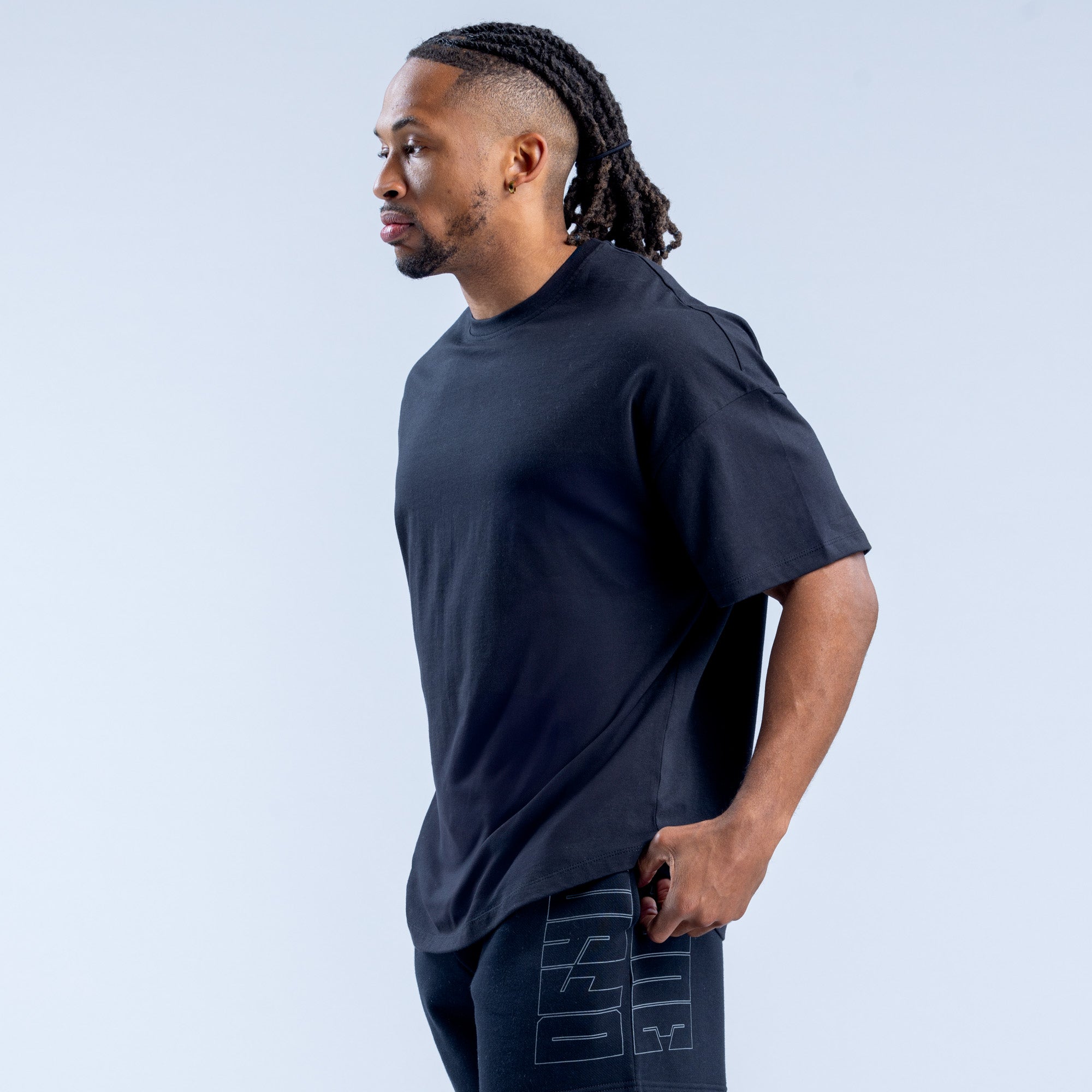 DFYNE Recharge Graphic T-Shirt Herren Schwarz | 576KWCRUB