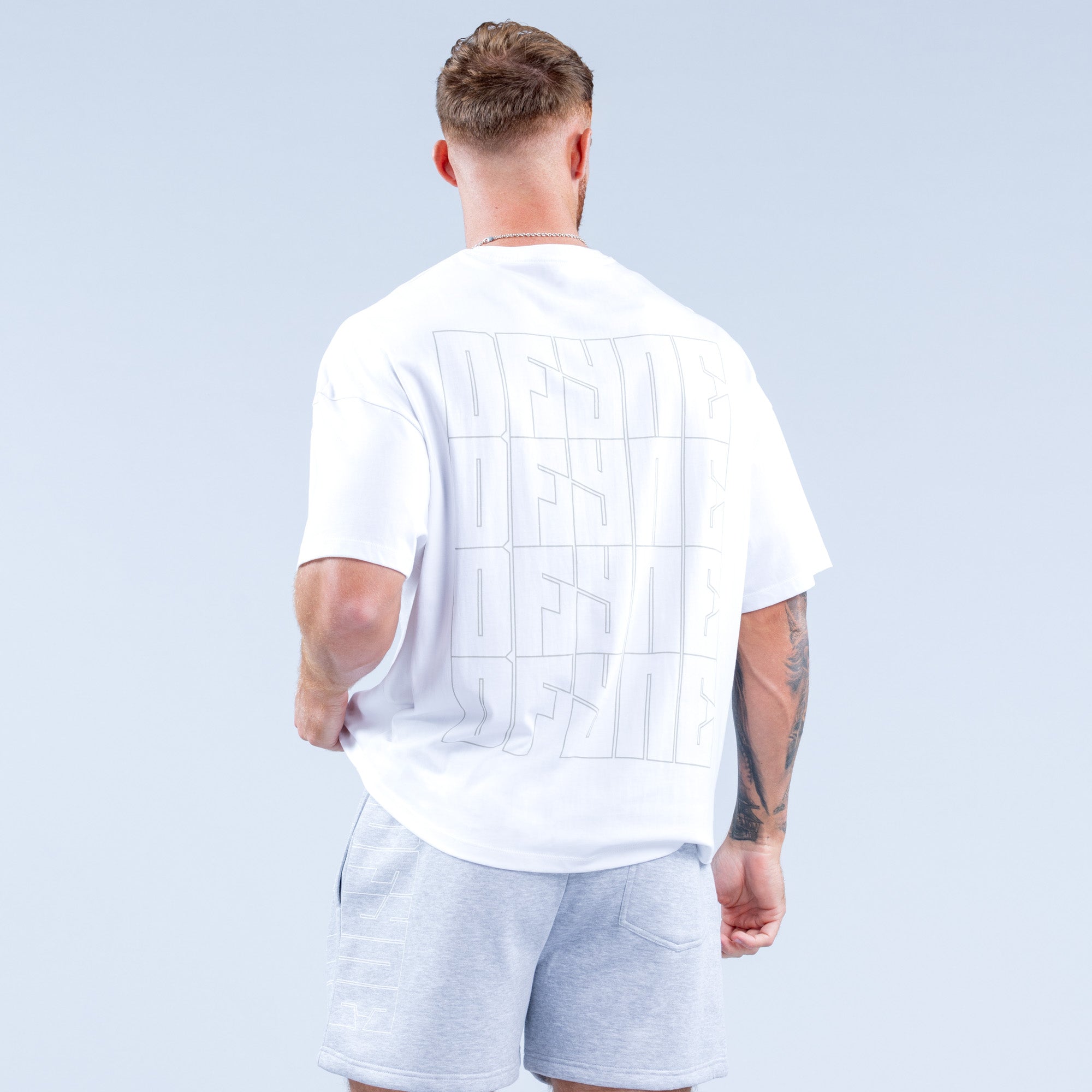 DFYNE Recharge Graphic T-Shirt Herren Weiß | 307LTSXGN