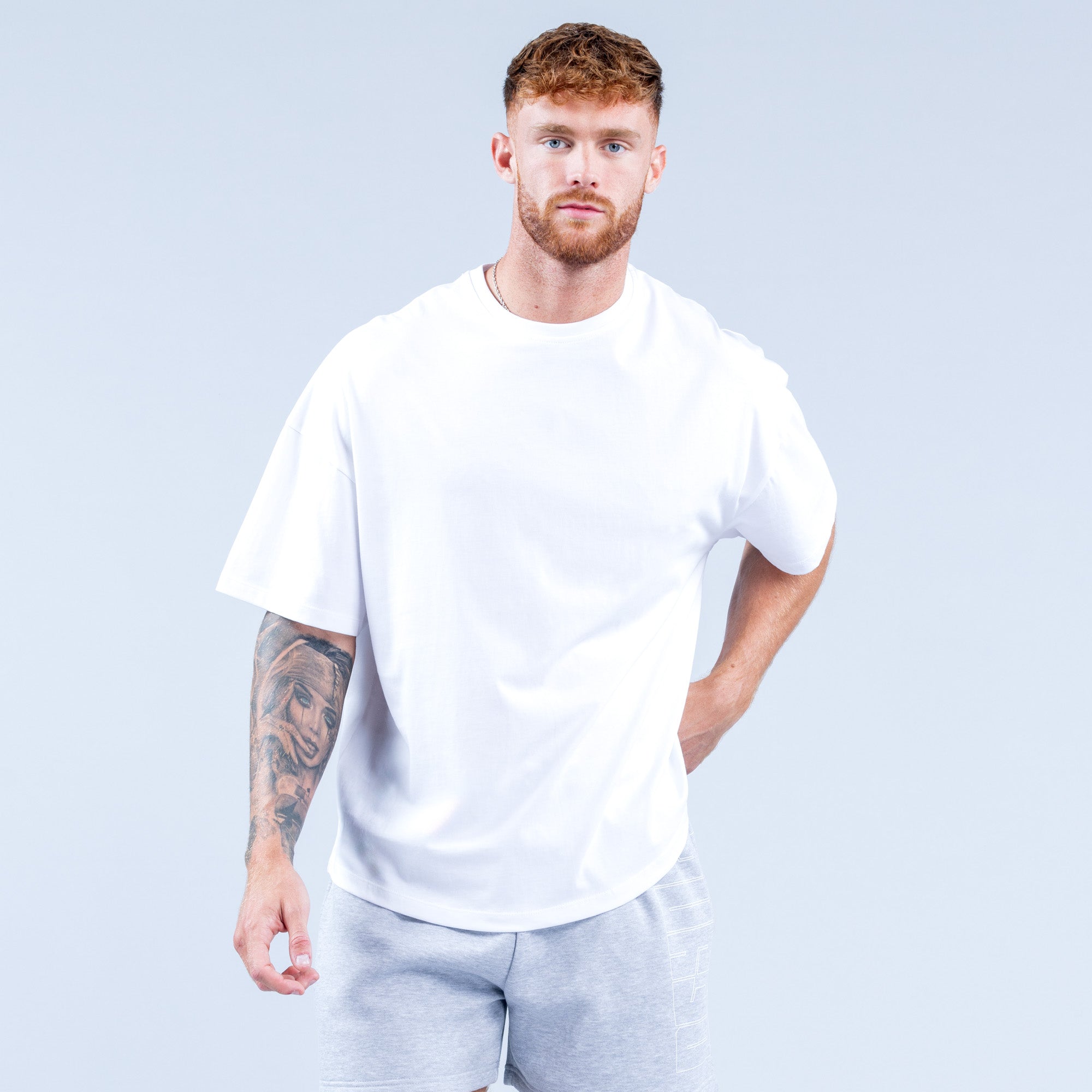 DFYNE Recharge Graphic T-Shirt Herren Weiß | 307LTSXGN