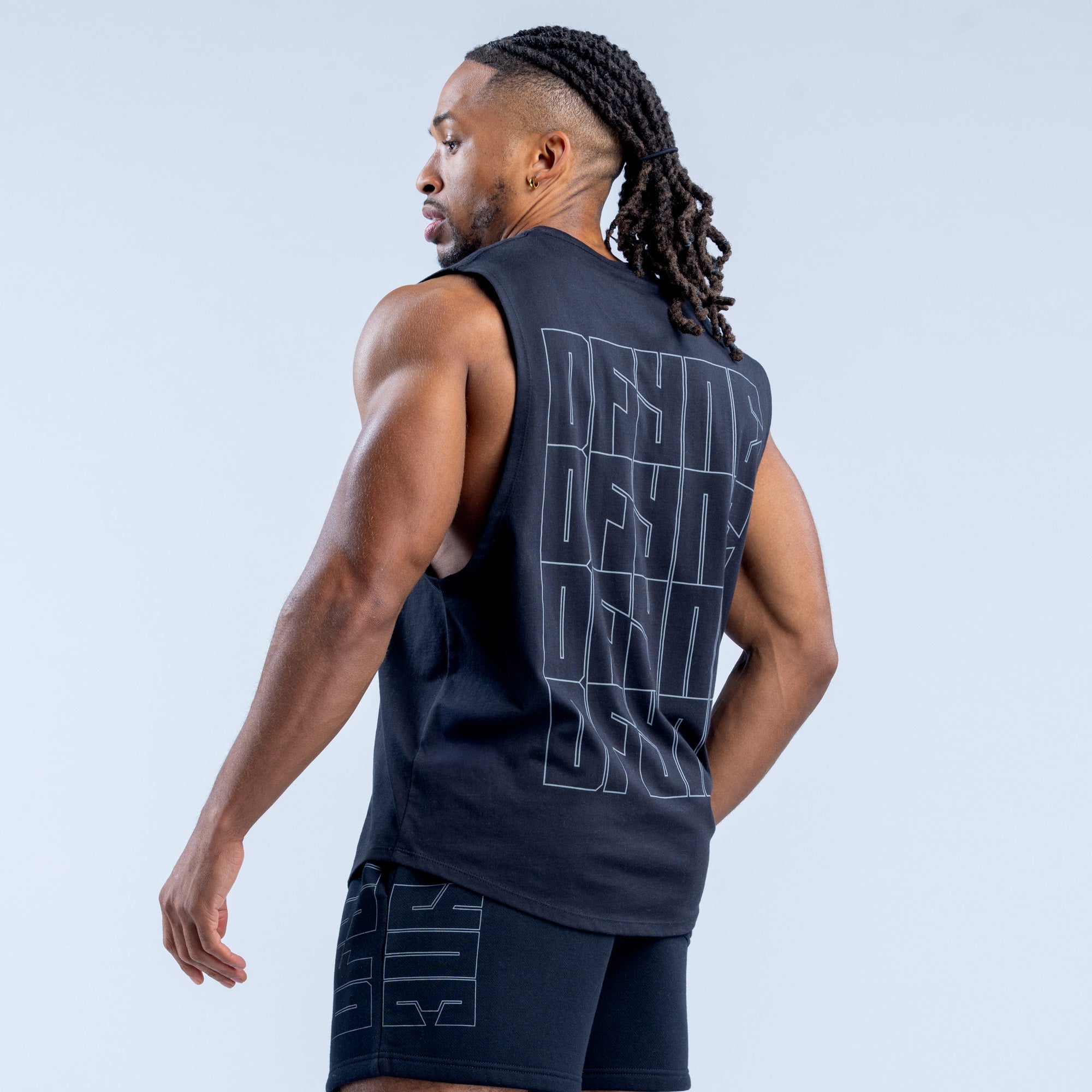 DFYNE Recharge Graphic Tanktop Herren Schwarz | 379DKOWAP