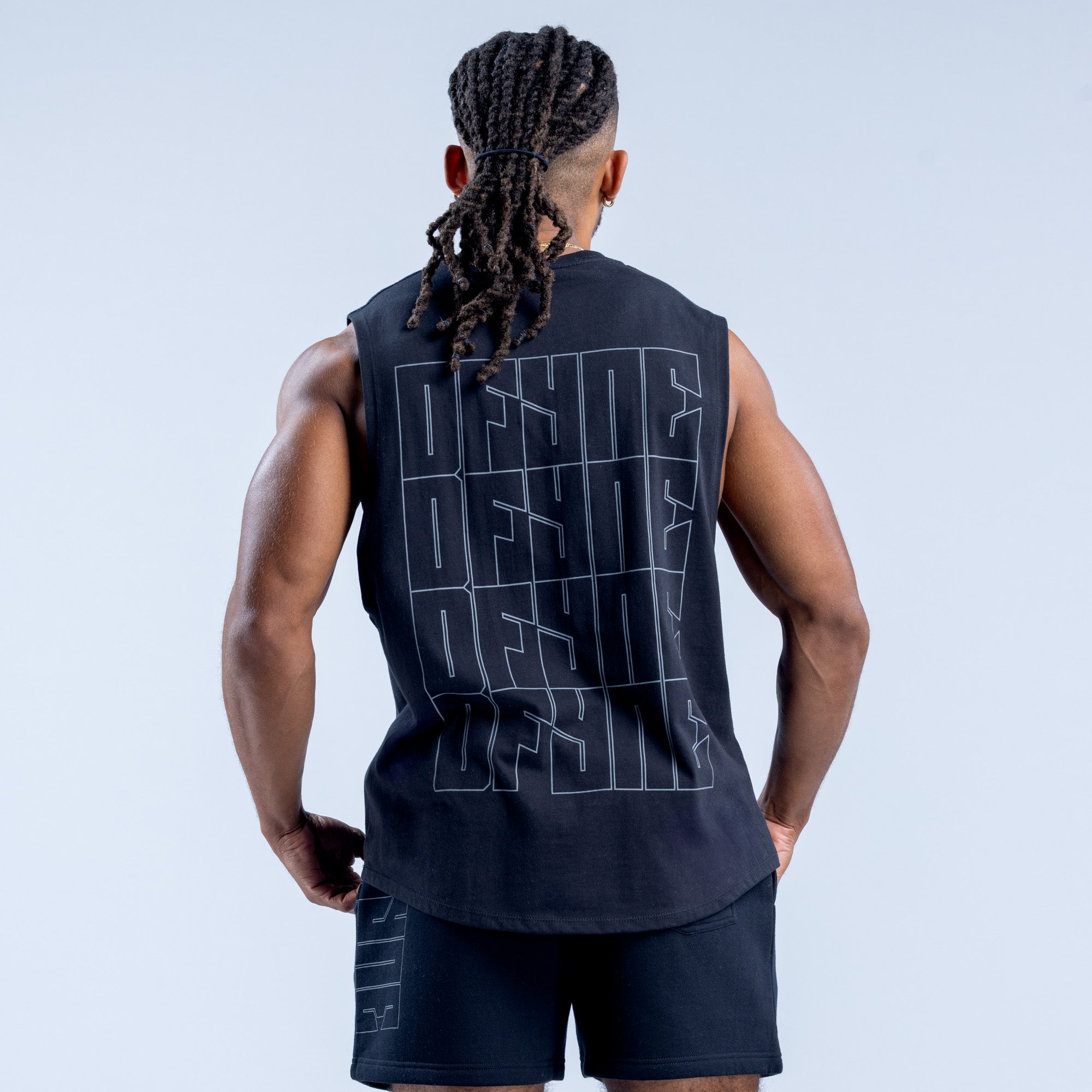 DFYNE Recharge Graphic Tanktop Herren Schwarz | 379DKOWAP