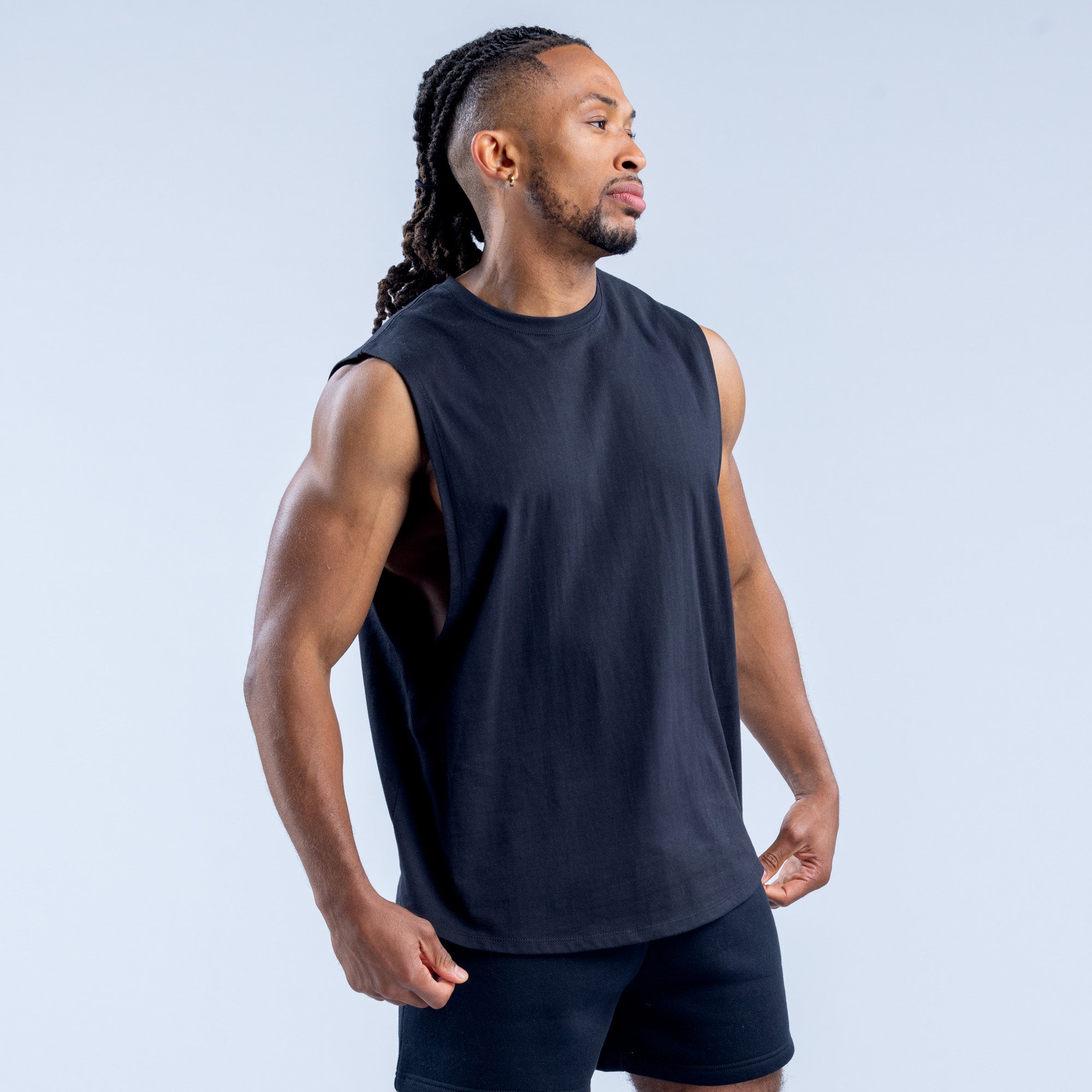 DFYNE Recharge Graphic Tanktop Herren Schwarz | 379DKOWAP