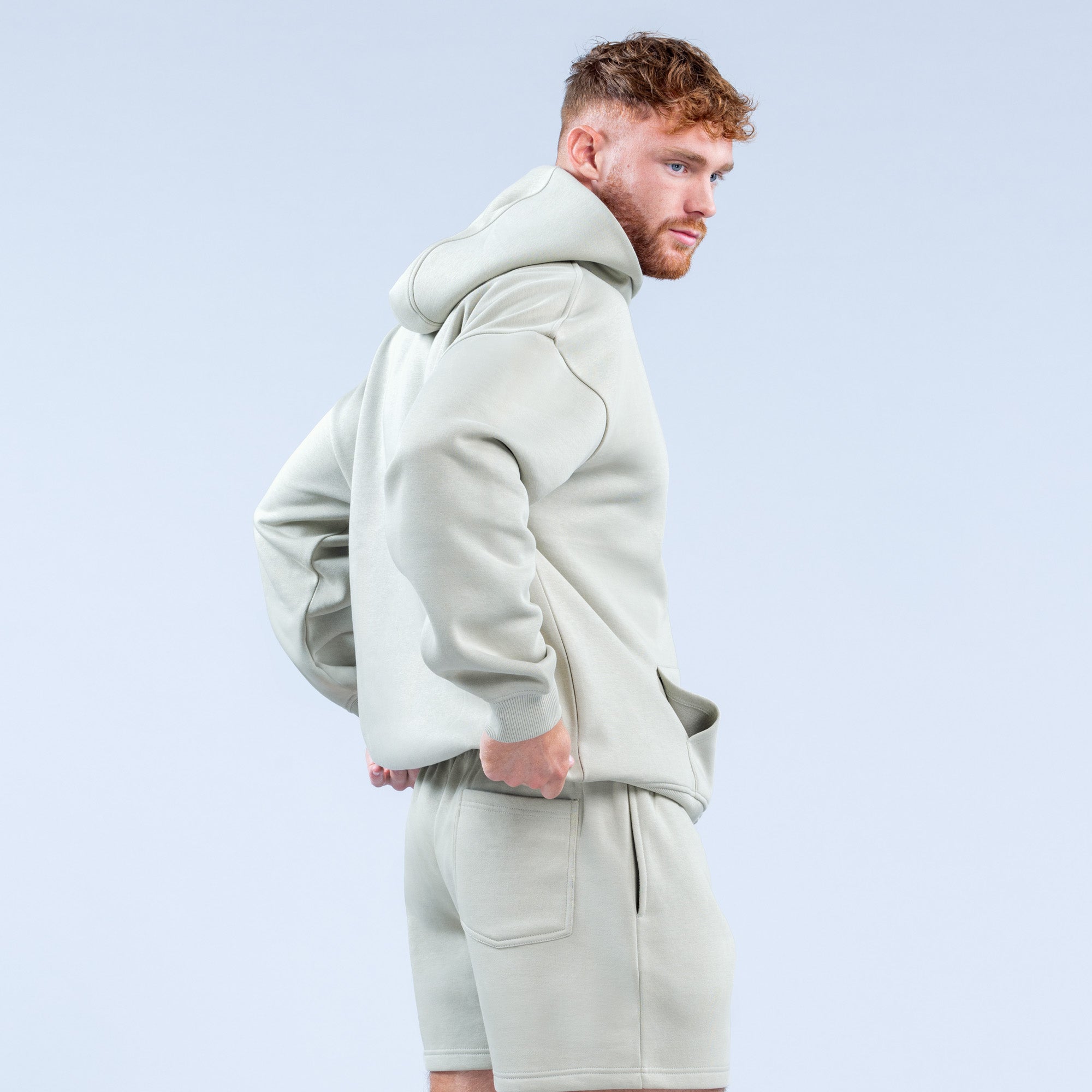 DFYNE Recharge Hoodie Herren Grau | 498WNBLIX