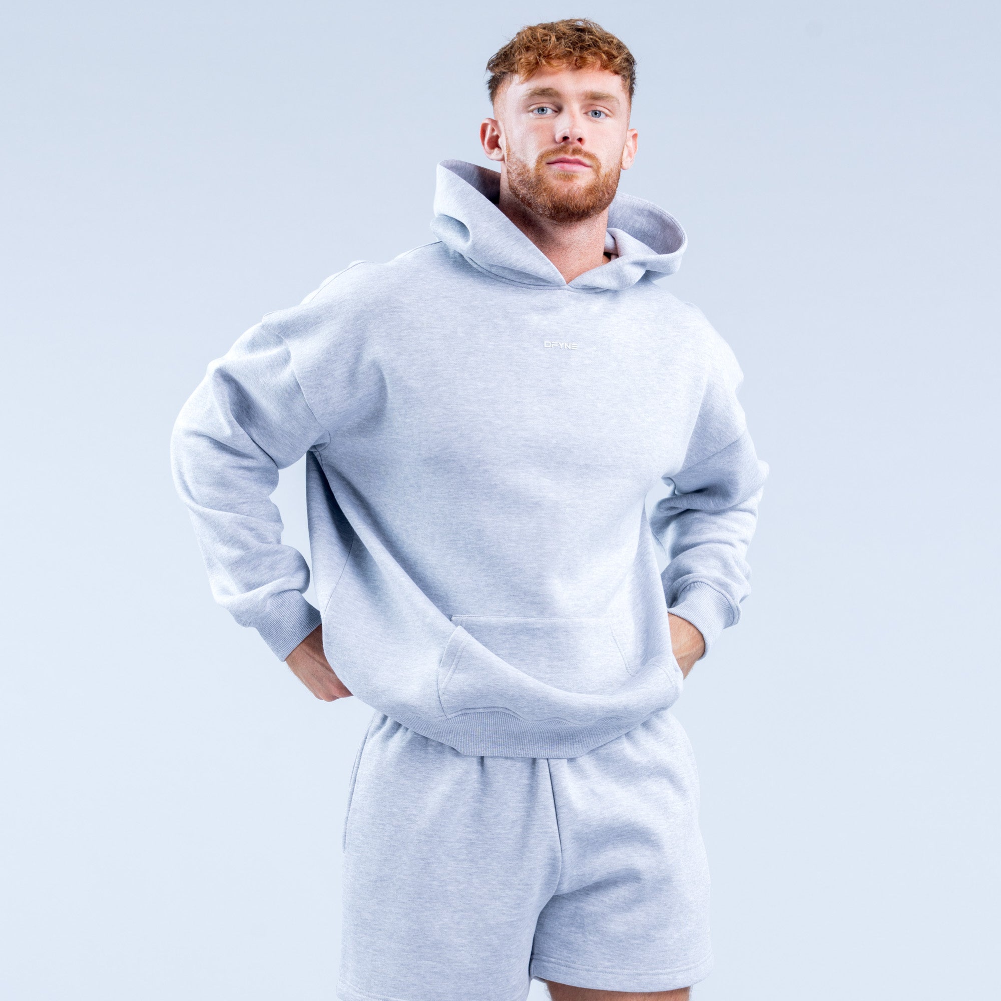 DFYNE Recharge Hoodie Herren Grau | 712HGZUEW
