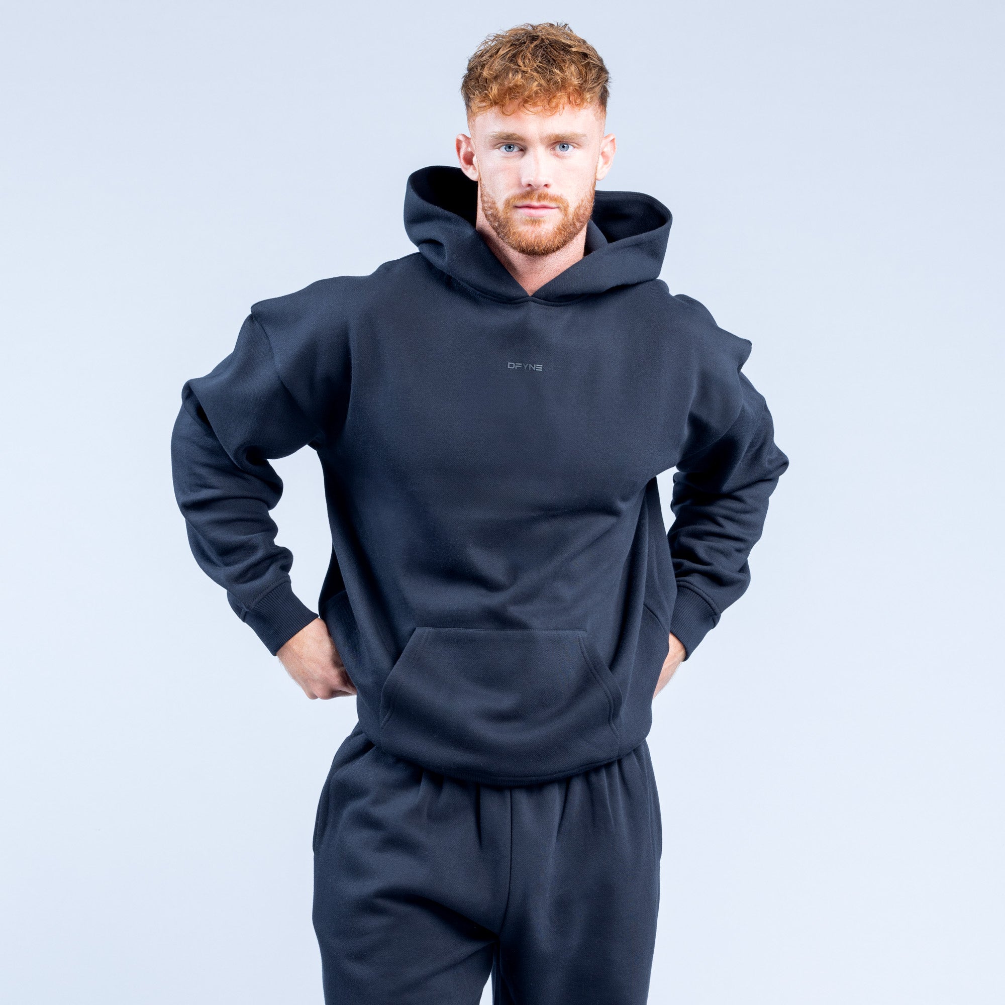DFYNE Recharge Hoodie Herren Schwarz | 567EFRSPL