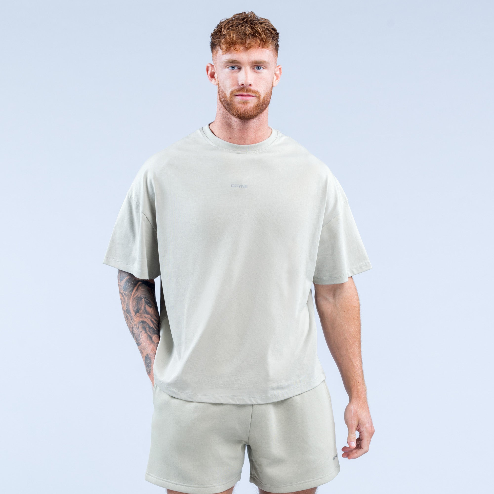 DFYNE Recharge T-Shirt Herren Grau | 256ZFEAOL