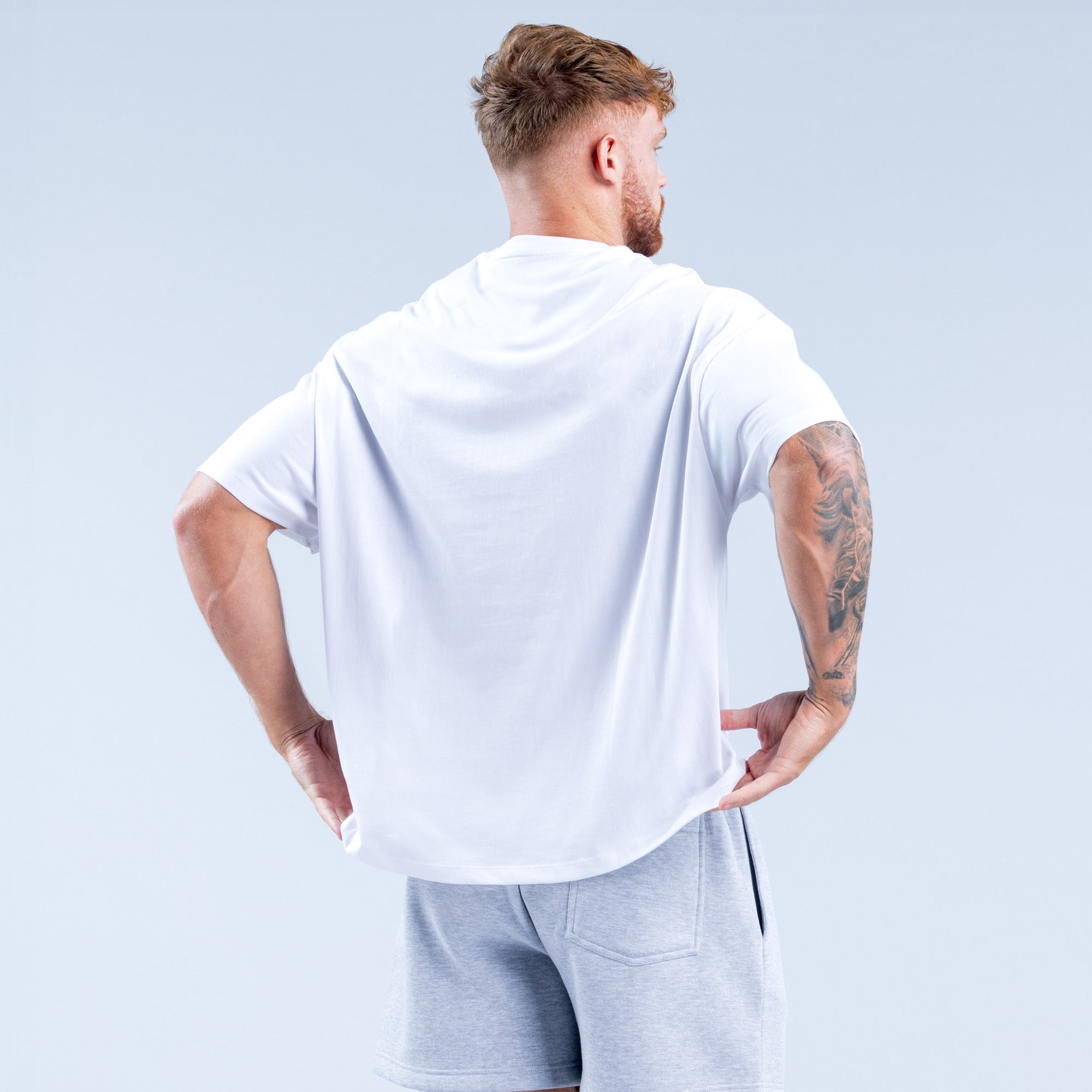 DFYNE Recharge T-Shirt Herren Weiß | 641TQHOUE