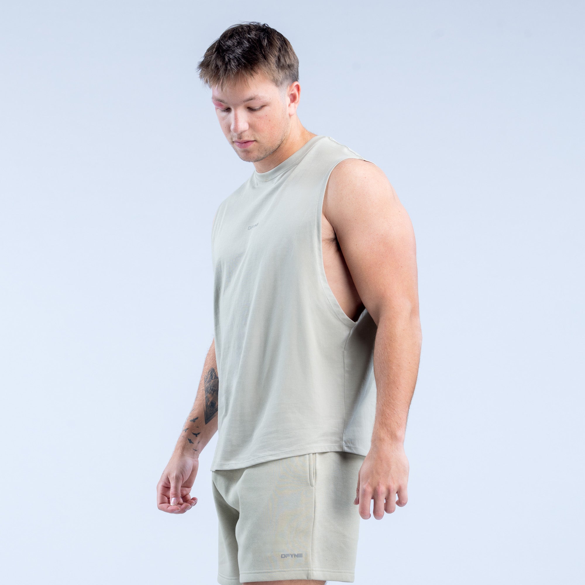 DFYNE Recharge Tanktop Herren Grau | 632VDIQNS