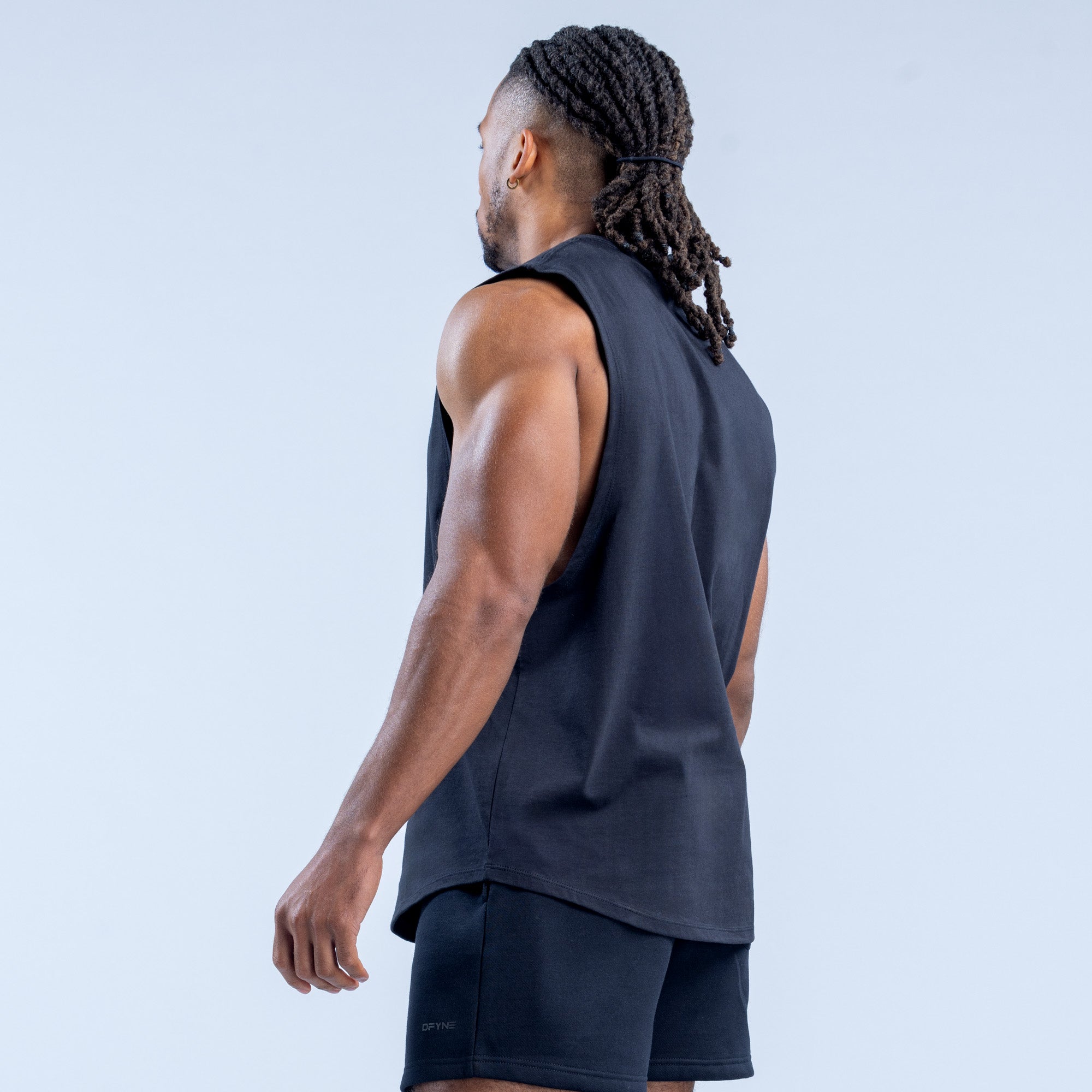 DFYNE Recharge Tanktop Herren Schwarz | 216EHUWRN