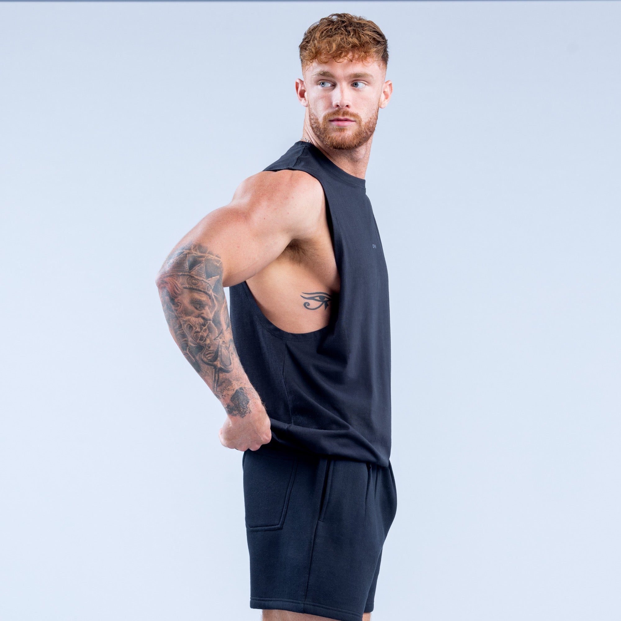 DFYNE Recharge Tanktop Herren Schwarz | 216EHUWRN