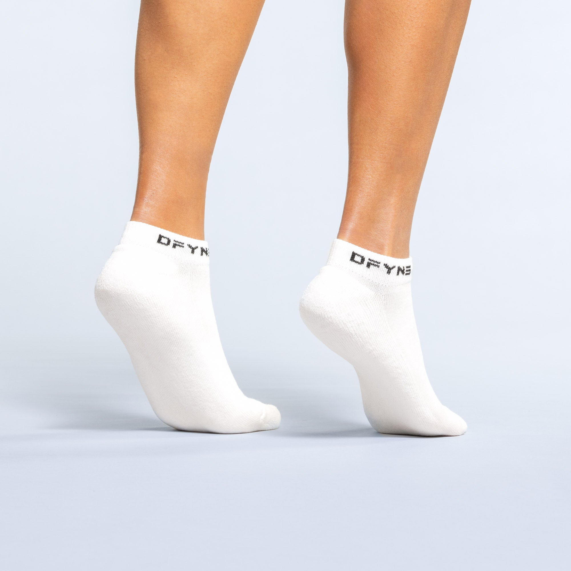 DFYNE Revive Ankle Socken Damen Weiß Schwarz | 471YRXDQJ